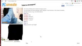 Omegle Girl And Guy Flashing