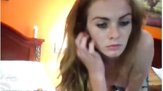 Skinny Ginger Teen Masturbates - TTFI