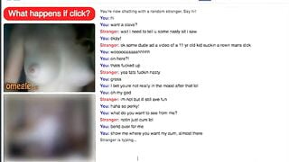 Omegle Blonde Shakes Her Tits And Spreads Cheeks