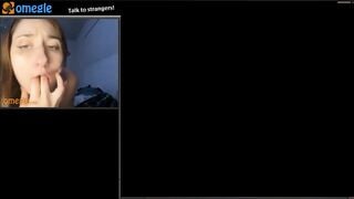 Omegle: teen slut