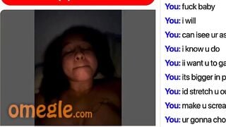 Omegle Busty Girl Cumming For Bbc