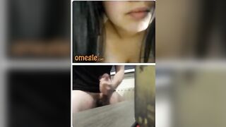 Omegle Girl With Big Tits Makes Me Cum