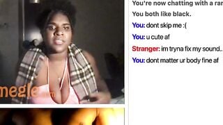 Omegle Thick Black Girl Twerks For Bbc