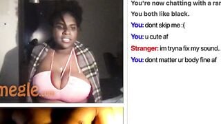 Omegle Thick Black Girl Twerks For Bbc