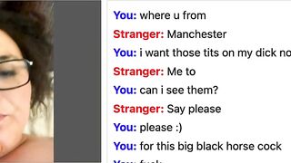 Omegle White Slut Wants Bbc Inside Her