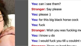 Omegle White Slut Wants Bbc Inside Her