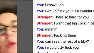 Omegle White Slut Wants Bbc Inside Her