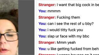 Omegle White Slut Wants Bbc Inside Her