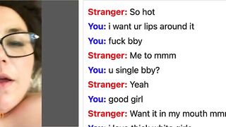 Omegle White Slut Wants Bbc Inside Her