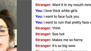 Omegle White Slut Wants Bbc Inside Her