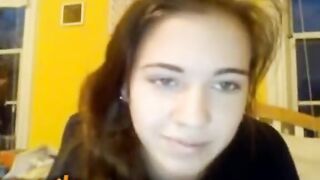 Omegle Girl With Big Boobs Playing For Big Cock