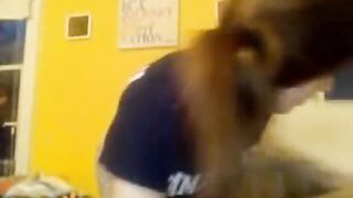 Omegle Girl With Big Boobs Playing For Big Cock