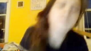 Omegle Girl With Big Boobs Playing For Big Cock