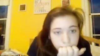 Omegle Girl With Big Boobs Playing For Big Cock