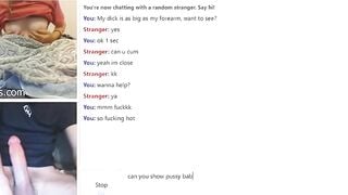 Petite Blonde Teen Flashing Pussy On Sexchat