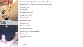 Petite Blonde Teen Flashing Pussy On Sexchat