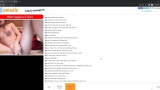 Omegle Blonde Asian Girl Loves Being Recorded