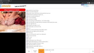 Omegle Blonde Asian Girl Loves Being Recorded