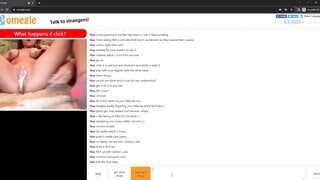 Omegle Blonde Asian Girl Loves Being Recorded