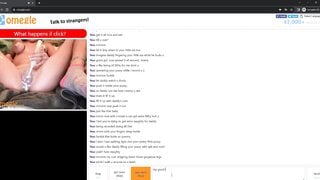 Omegle Blonde Asian Girl Loves Being Recorded
