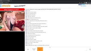 Omegle Blonde Asian Girl Loves Being Recorded