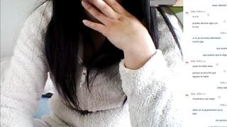 Omchater Skype Latina Masturbates