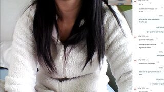 Omchater Skype Latina Masturbates