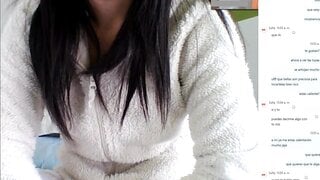 Omchater Skype Latina Masturbates