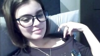 horny nerdy girl