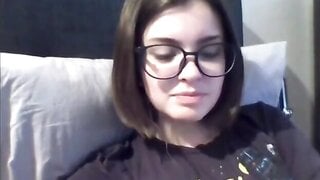 horny nerdy girl