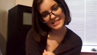 horny nerdy girl
