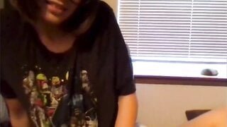horny nerdy girl