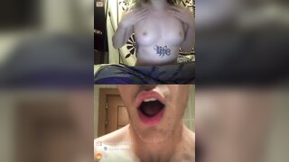 Teen Flashing tits