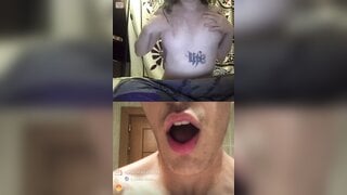 Teen Flashing tits