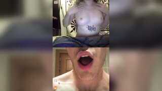 Teen Flashing tits