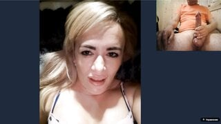 Amazing MILF in videochat