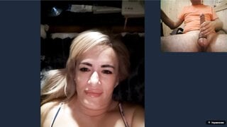 Amazing MILF in videochat