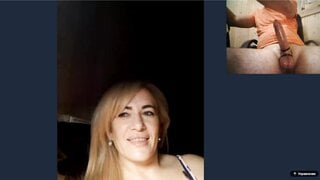 Amazing MILF in videochat