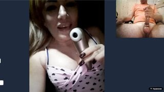 Amazing MILF in videochat