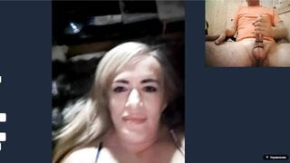 Amazing MILF in videochat