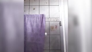sexy figure girl plays