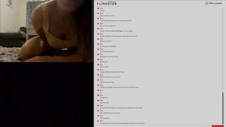 Horny Omegle Girl with perfect Body (Sound/Audio)
