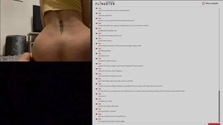 Horny Omegle Girl with perfect Body (Sound/Audio)