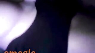 girl shows boobs and masturbates