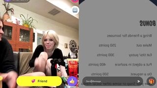 Girls kiss in monkey