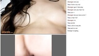 Omchater omegle hot girl masturbating (2019)