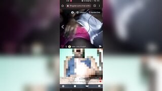 Indian horny girl masturbation on video call