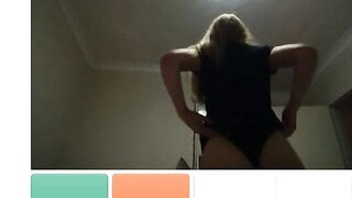 Australian. girl showed me her ass