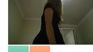Australian. girl showed me her ass