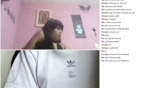 Omchater omegle horny bunny masturbates